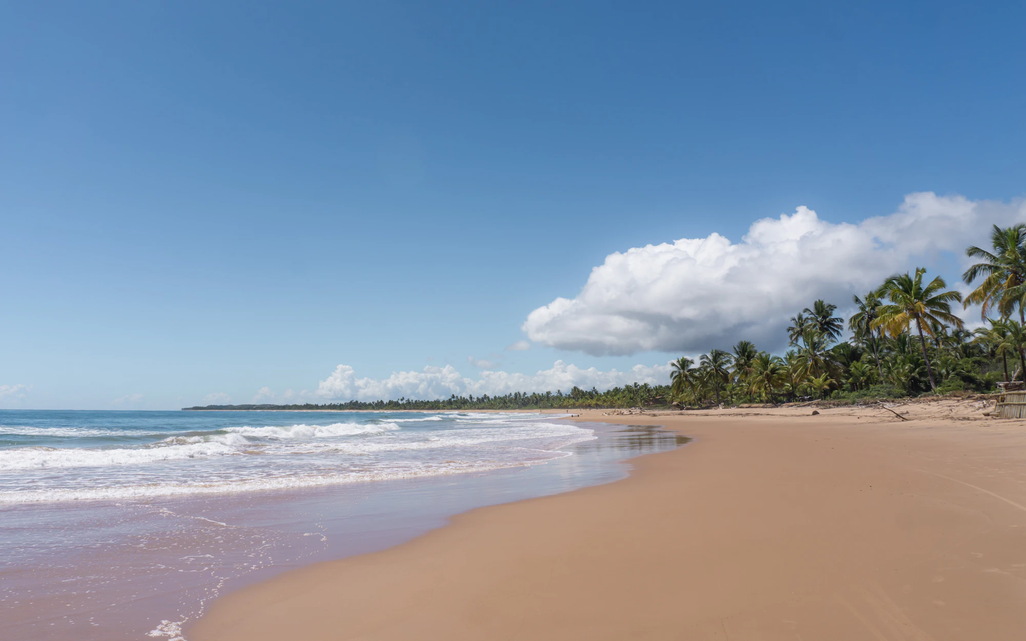Praia de Maraú, na Bahia