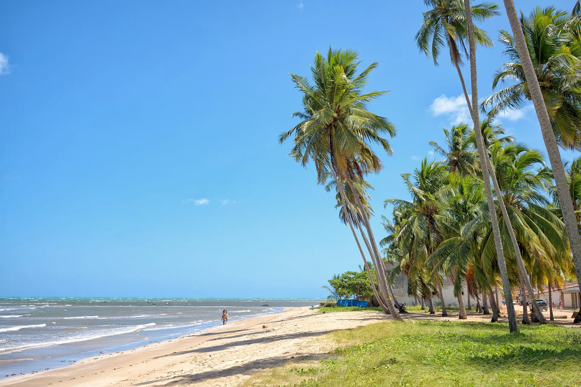 Praia de São Bento, em Maragogi, no litoral norte de Alagoas